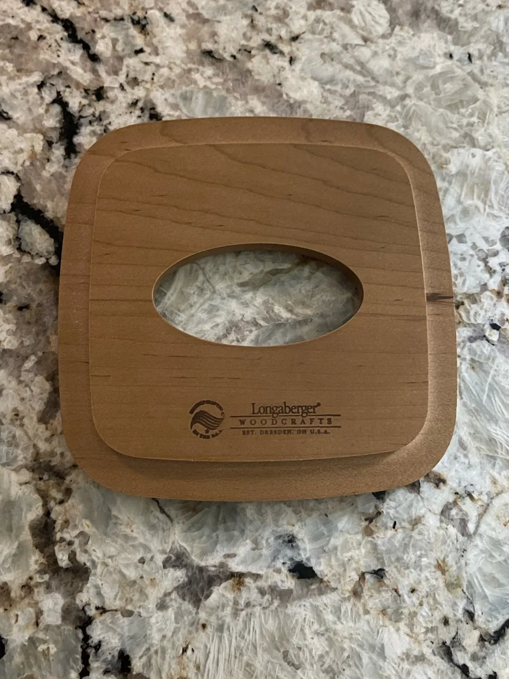 Longaberger Tissue Basket Lid